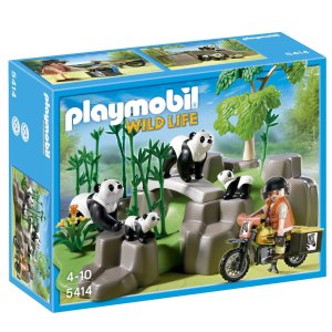 BIL Pandas in Bamboo Forest Set