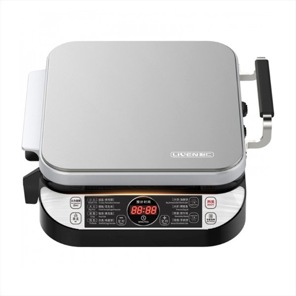 家用电饼铛煎烤机 LR-FD431 双面加热 加深烤盘 升级款