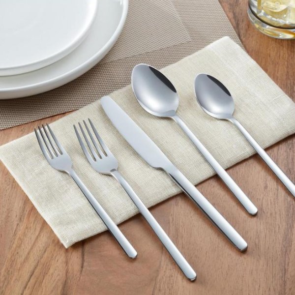 Brenner 20-Piece Stainless Steel Flatware Set (Service for 4)