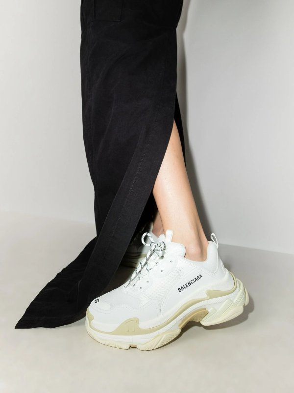 white Triple S sneakers | Browns