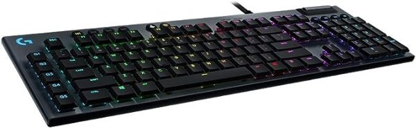 G815 RGB Mechanical Gaming Keyboard (Clicky) - Black