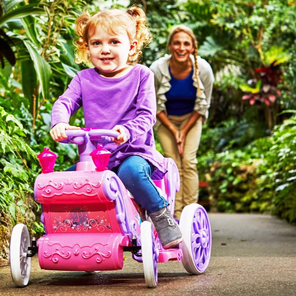 Disney Princess Girls’ 6V Battery-Powered Ride-On Quad Toy by Huffy