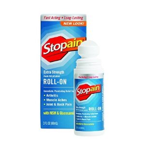 Stopain Extra Strength Pain Relief Roll-On, 3 Ounce