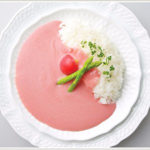 创意料理 日本 华贵妇人 节日庆典 粉红咖喱 200g 热卖