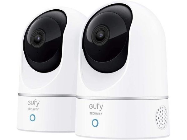 Security Solo IndoorCam P24 2-Cam Kit, 2K Security Indoor Camera Pan & Tilt, Plug-in Camera with Wi-Fi, Human & Pet AI, Voice Assistant Compatibility, Motion Tracking, Homebase not Compatible - Newegg.com