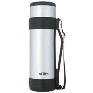 Thermos 61 Ounce Vacuum Insulated Beverage Bottle with Folding Handle