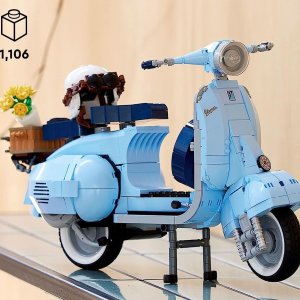 再降！超美婴儿蓝🥰 LEGO Vespa 125 踏板摩托车 10298
