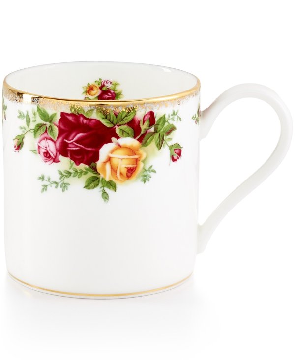 Royal Albert 复古玫瑰骨瓷茶杯