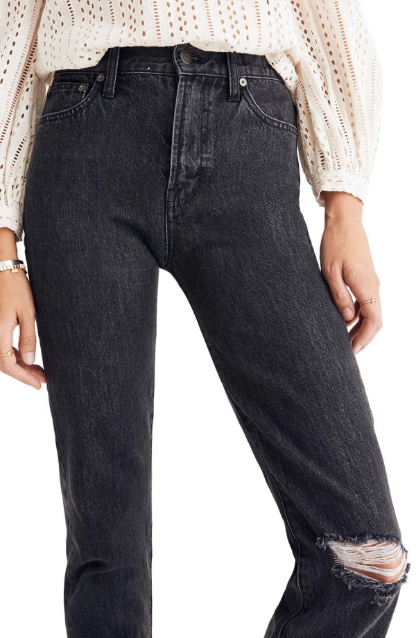 The Perfect Vintage Ripped Knee Jeans