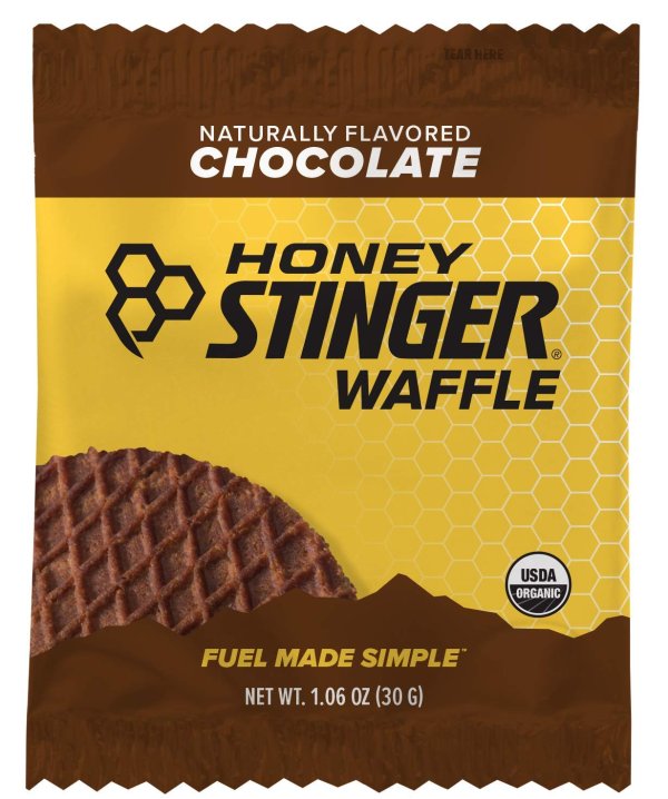 Organic Waffle, Chocolate, Sports Nutrition, 1.06 Ounce (16 Count)
