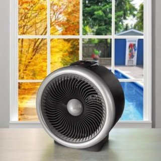 Mainstays in Portable Heater Fan, 900-1500W, Indoor, Black