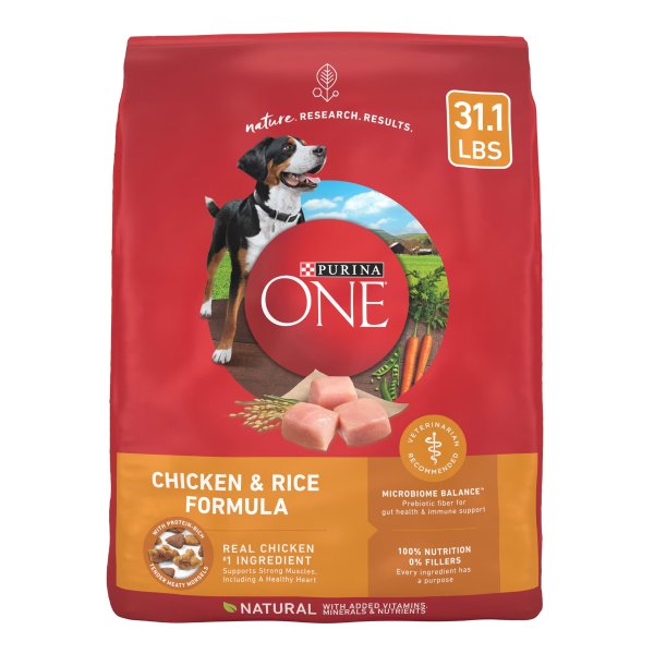 Chicken and Rice Formula Dry Dog Food, 31.1 lbs.