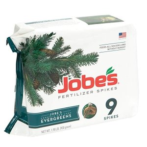 白菜价：Jobe's 常青树专用化肥棒 9根 早春晚秋用