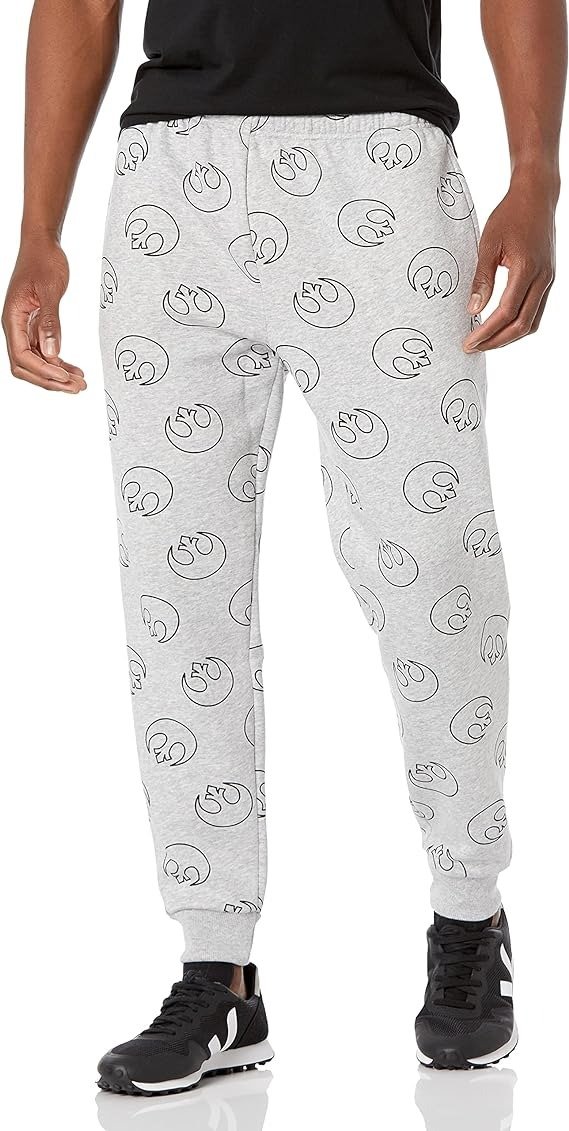 Amazon Essentials Disney | Marvel | Star Wars Men's Fleece Jogger Sweatpants