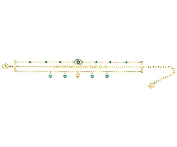 Swarovski | Last Summer Bracelet, Multi-colored, Gold plating