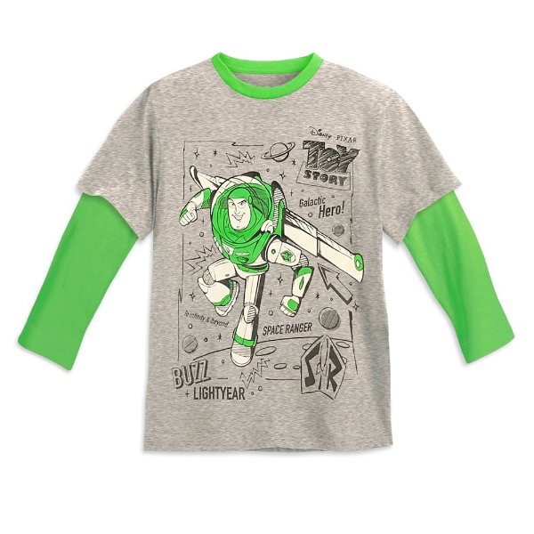 Buzz Lightyear 假两件 儿童T恤