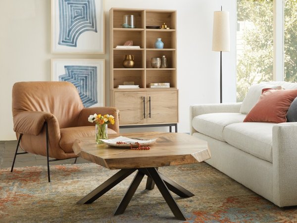 Sullivan Single Bookcase with Cabinet Base | Arhaus