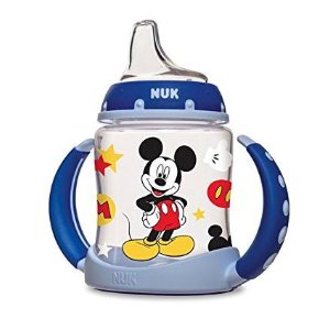 NUK Disney Mickey Mouse Learner Cup with Silicone Spout, 5-Ounce