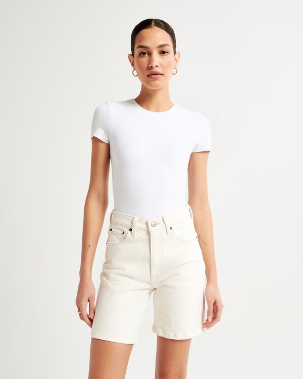 Women's High Rise 7 Inch Dad Short | Women's Up To 25% Off Select Styles | Abercrombie.com