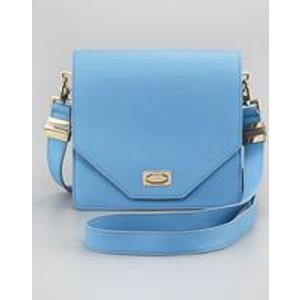 Givenchy Flap-Top Crossbody Bag, Sky Blue