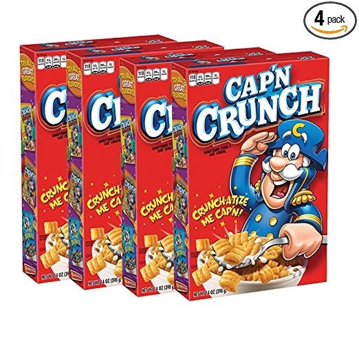 Cap'N Crunch 原味早餐麦片 14oz 4盒