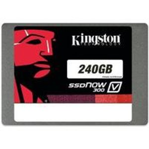金士顿 Digital 240GB SSDNow V300系列 SATA 3 2.5 7mm厚固态硬盘SV300S37A/240G