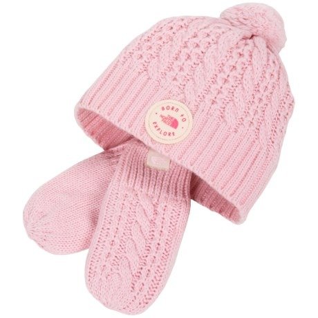  Minna Knit Beanie and Mittens Set (For Infants)
