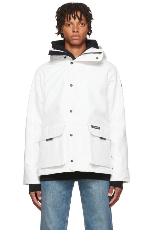 White Lockeport Jacket