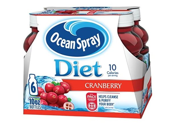 Diet Cranberry Juice Drink, 10 Fl Oz Pouch (pack of 6)