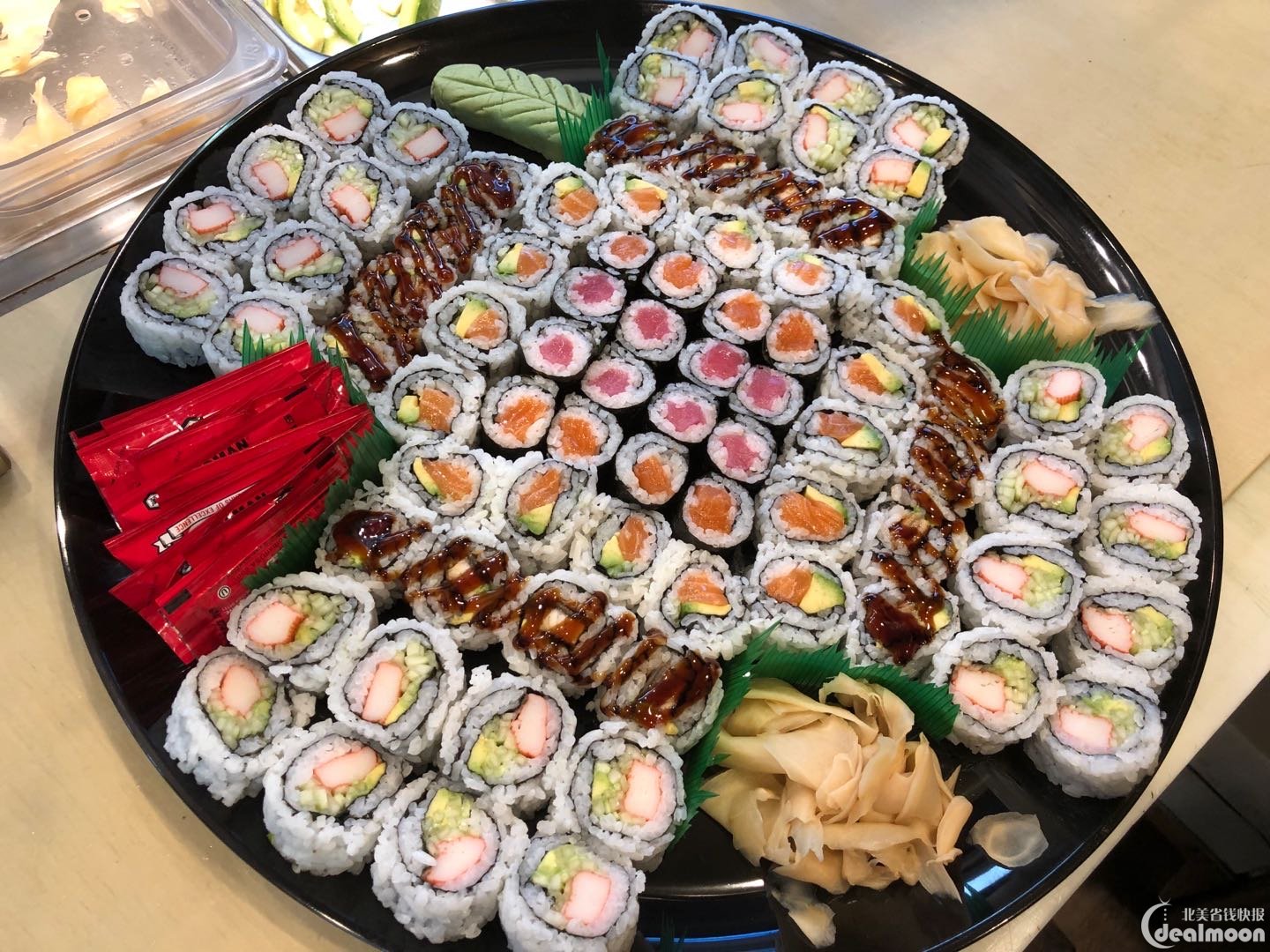 Fresh Sushi：龙虾沙拉卷Lobster Salad Roll、龙卷Dragon Roll、黑龙卷