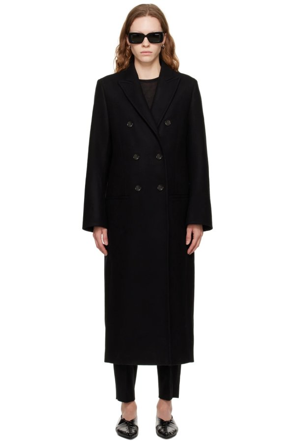 Black Tailored Coat
