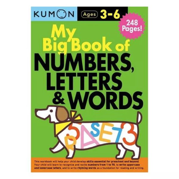 My Big Book of Numbers, Letters & Words