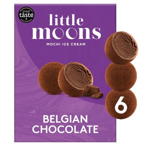 Little Moons 素食巧克力麻糬冰淇淋