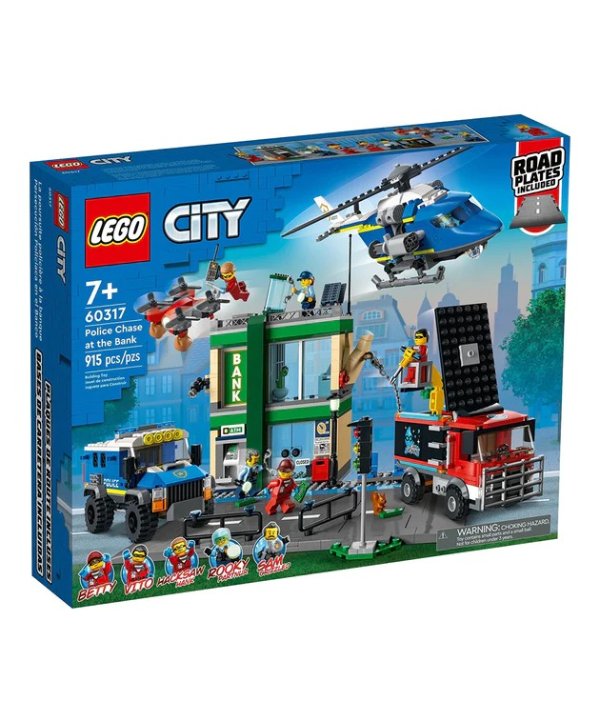 ® City 60317 Police Chase at the Bank