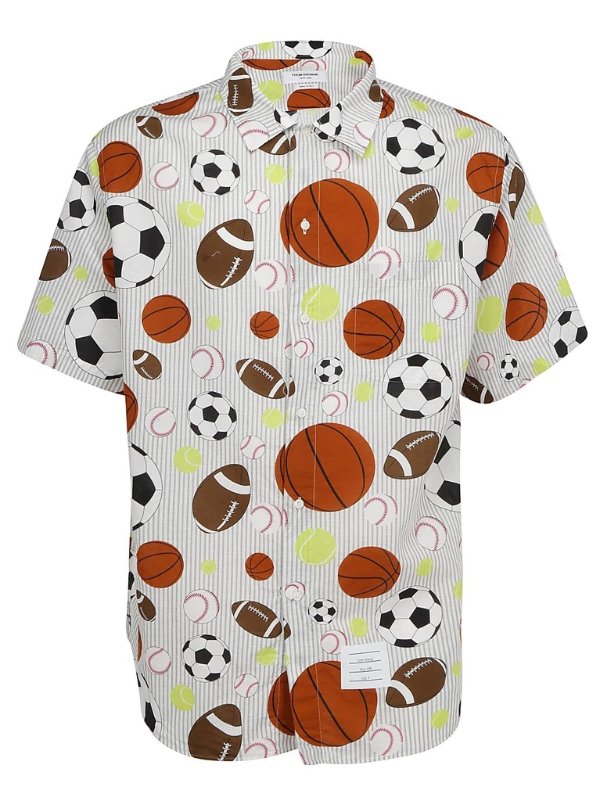 Ball Print Short-Sleeve Shirt