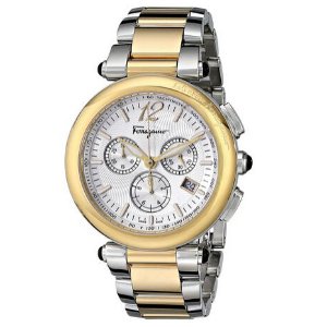 Salvatore Ferragamo Women's F77LCQ9502 S095 Idillio Gold Ion-Plated Stainless Steel Watch