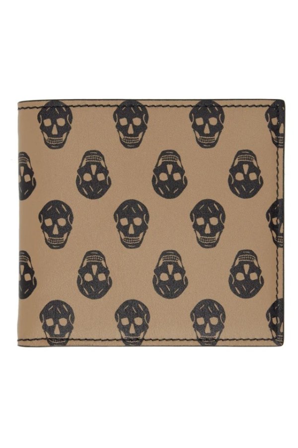 Brown Skull Wallet