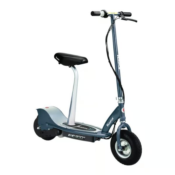 E300S Seated Electric Scooter (Gray)