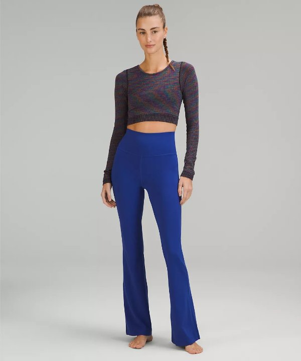 Groove Super-High-Rise Flared Pant Nulu Online Only | Women's Leggings/Tights | lululemon