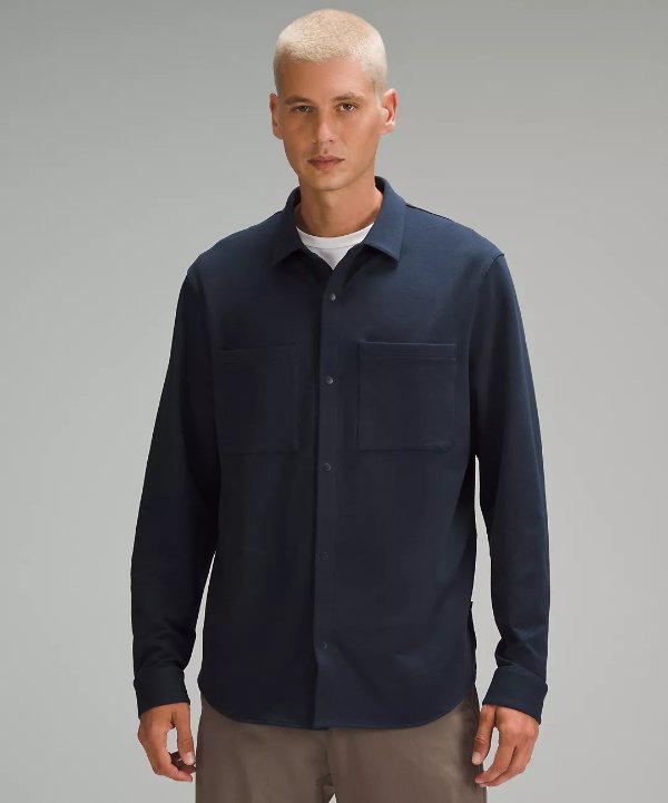 Soft Knit Overshirt French Terry