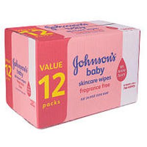 Johnson‘s Skincare Wipes 婴儿清洁湿巾 768张