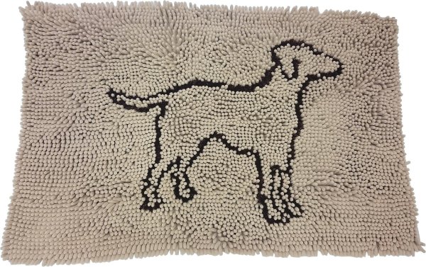 Clean Paws Dog Doormat, Tan, Large - Chewy.com