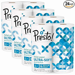 Amazon Brand - Presto! Ultra-Soft Toilet Paper