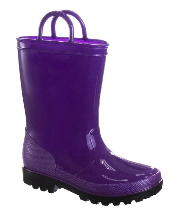 Purple Rain Boots - Girls