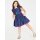 Scallop Embroidered Dress - Starboard Blue | Boden US