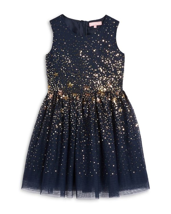 Girls' Star Sequin Dress - Big Kid