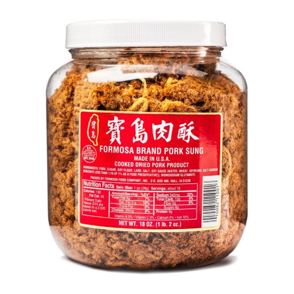Formosa Brand Pork Sung 18 oz
