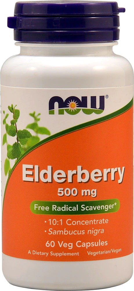 Foods Elderberry -- 500 mg - 60 Veg Capsules