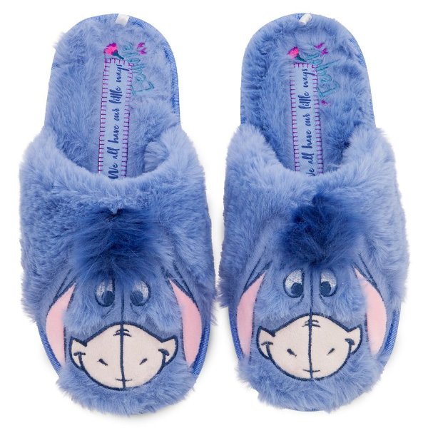 Eeyore Slippers for Adults | shopDisney