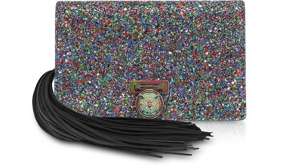 Multicolor Glitter BBox Mini Pouch